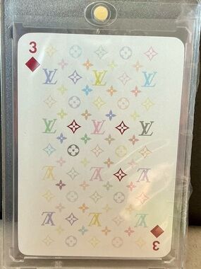 Louis Vuitton X Takashi Murakami Collab playing cards collectibles